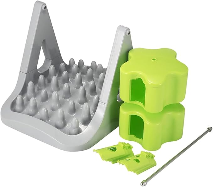 1piece Rotating Design Dog Feeder Bowl Automatic Slow Feeding Toy for Dogs and Pets Non-Slip Choking Portable and Lightweight for Pet Training and Feeding Sessions