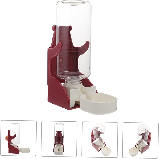 Happyyami Automatic Pet Water Feeder Hanging Water Container for Dogs Cats Rabbits and Animals Easy to Install Material