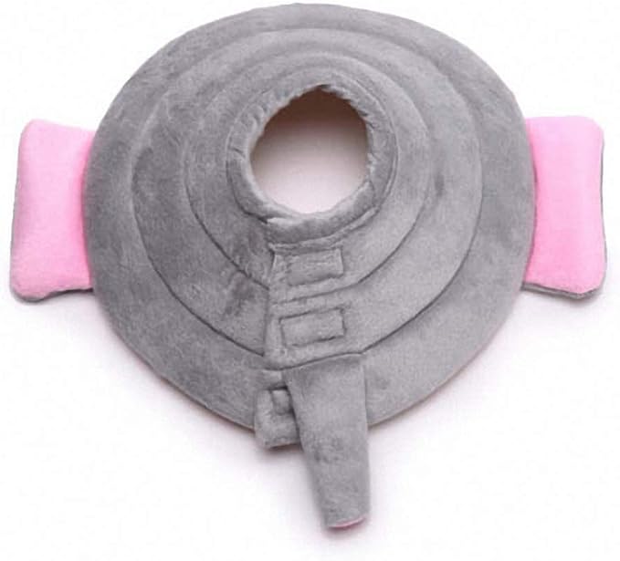 Lakke Flower Colorful Pet Dog Necklace Collar Various Pattern Shape Puppy Playing Collars for Small Dog Grey L