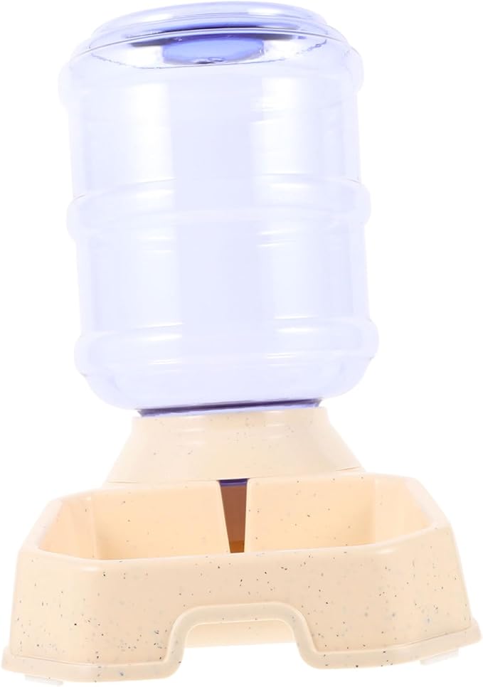 Pet Water Dispenser Bowl Stand Dog Cat Auto Feeder Capacity Spill Design Fountain