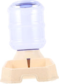 Pet Water Dispenser Bowl Stand Dog Cat Auto Feeder Capacity Spill Design Fountain