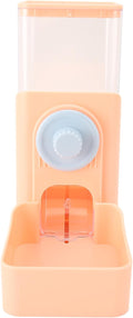 Pet Auto Gravity Feeder, Automatic Large Capacity Leakproof Pet Feeder Station for Small Medium Large Pets Dog Puppy Kitten (Pink)