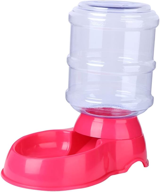Happyyami Drinking Fountain Drinking Water Basin Water Bowl Automatic Feeding Device Pet Food Bowl