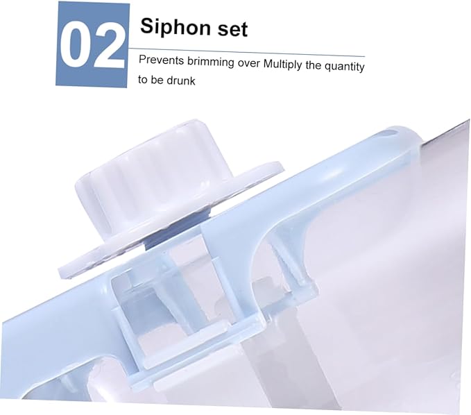 2pcs Automatic Pet Water Dispenser Hanging Feeder for Dogs and Cats Leak Design Use Easy to Install