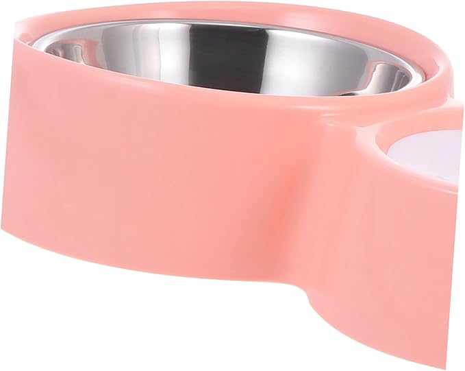 1pc Automatic Pet Water Feeder Food Dispenser Bowl Cat Ear Design Food-Grade Easy to Automatic Refill for Dogs and Cats