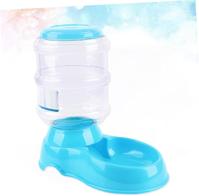 Kisangel Automatic Pet Food Dispenser Operated Feeder for Cats Dogs Puppies No Electricity Safe Odorless Material for Convenient Pet Feeding