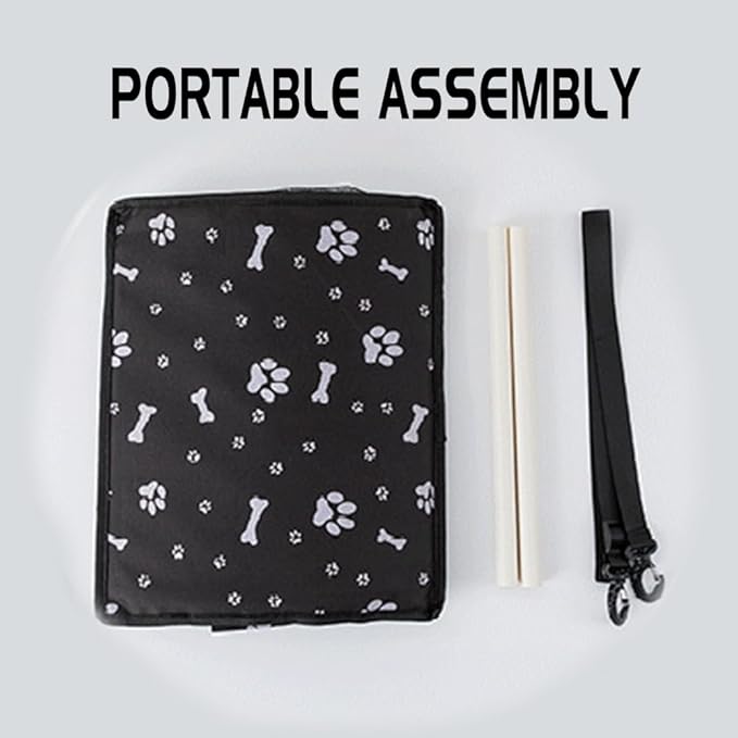 Dog Car Seat Vehicle Carrier Bag for Cats and Dogs Portable Puppy Booster,Washable Foldable Pet Travel Carrier Cage with Breathable Design, Safety Lock, and Scratch-Resistant 600D Oxford Cloth
