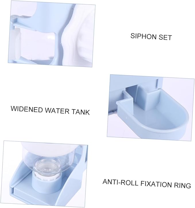 SUPVOX 1pc Hanging Waterer Automatic Water Feeder for Dogs Cats Leak Design for Use Convenient Pet Water Dispenser Station