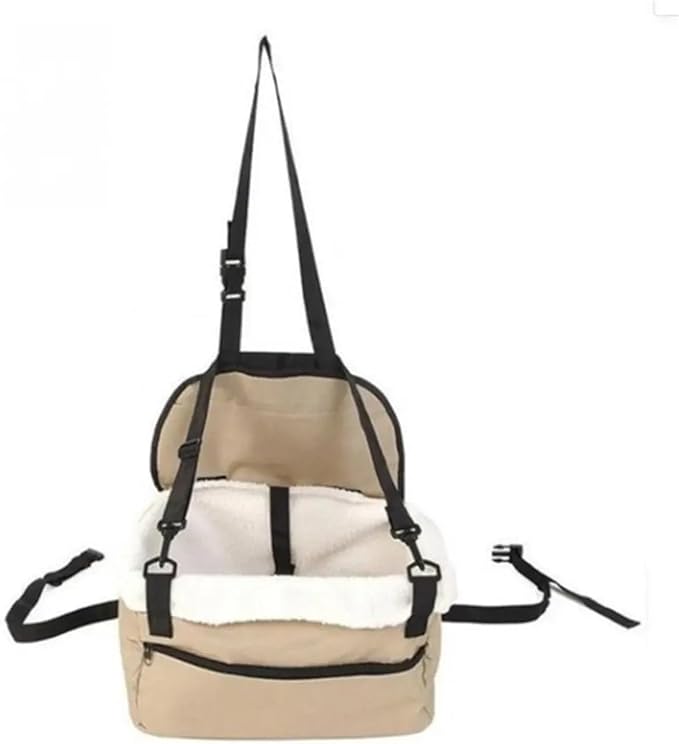 Pet Dog Car Booster Seat Pet Mesh Puppy Safety Belt Stable Foldable Travel Pet Dog Car Seat Booster Basket(Green)
