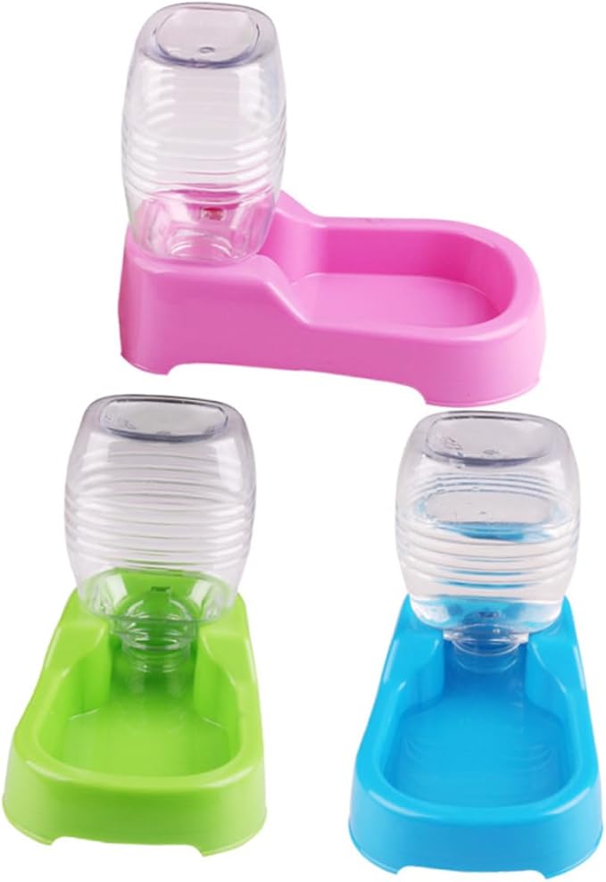 balacoo 2pcs Puppy Water Feeder Creative Pet Drinking Tool Unique Design Automatic Water Dispenser for Dogs and Pets Convenient and Practical
