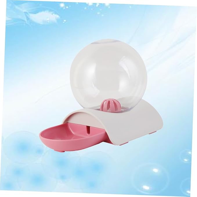 POPETPOP Cat Dog Water Bowl Automatic Pet Water Dispenser Pet Drinking Supplies Unique Design Safe Decorative