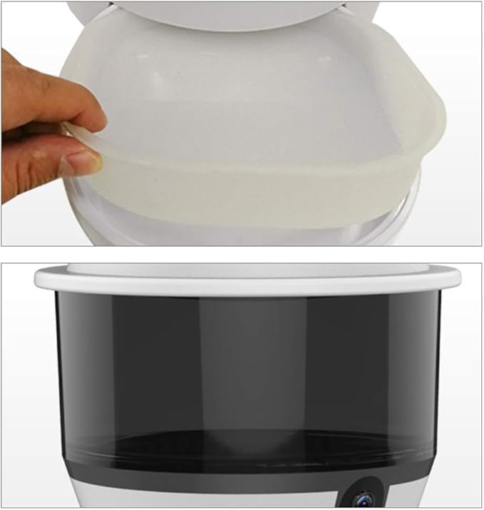 feeders Blue pet Dog cat Automatic Feeder 4L Large Capacity recordable Feeding Machine Bowl Timing quantitative Dual Power Supply Battery Small Medium Dog ABS microcomputer