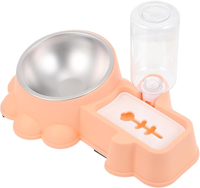 Multifunctional Automatic Pet Feeding Bowl Water Container Dog Food Dispenser for Home Use Easy to Non-Skid Design