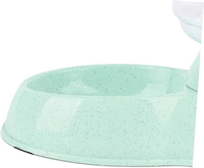 Kisangel Automatic Pet Water Feeder Dispenser for Cats Dogs Easy to -Grade Material for Single Multiple Pet Households Green