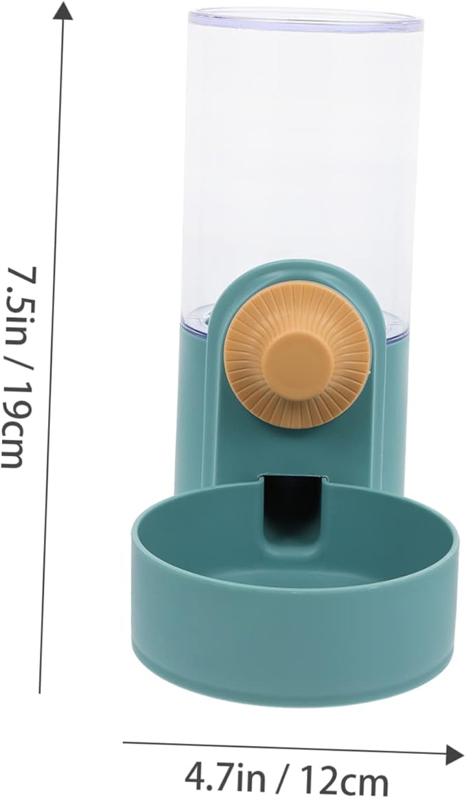 Happyyami 1pc Automatic Cat Water Dispenser Hanging Pet Water Container for Dogs and Cats Bottle Design for Easy Inspection Pet Drinking Supplies