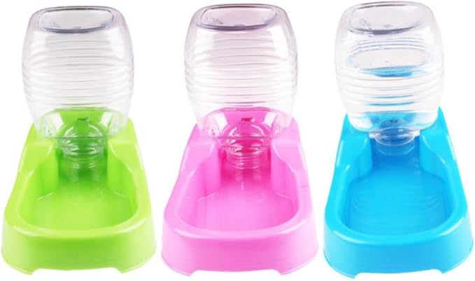 2pcs Pet Water Feeder Automatic Drinking Tool for Dogs and Puppies Non- Base Safe Materials Stylish Design for Home and Pet Shops