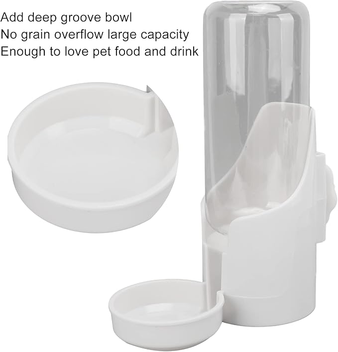 450ml Dog Water Dispenser, Automatic Dog Water Bowl for Cats Dogs Rabbits, Leak Proof Small and Big Pets Watering Supplies