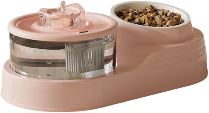 HUANGANG Automatic Pet Water Dispenser Set Large Capacity Spacious Pet Dispenser Antiskid Dog Water Station
