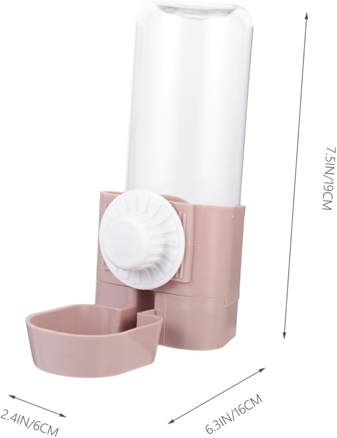 Yardwe Dog Water Bottle Pet Water Dispenser Portable for Busy Parents Auto Refill Rabbit Feeders for Cages