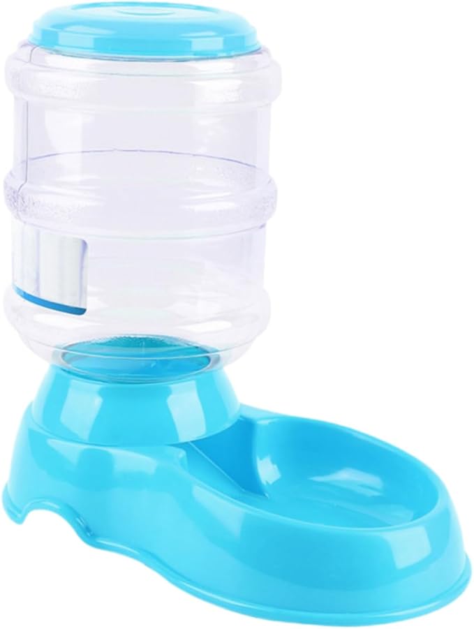 Automatic Pet Water Food Dispenser Capacity Easy to Use Feeder Bowl for Dogs Cats and Puppies