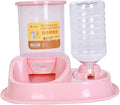 VANZACK Practical Automatic Feeder for Dogs Cats Large Water Bowl Food Dispenser