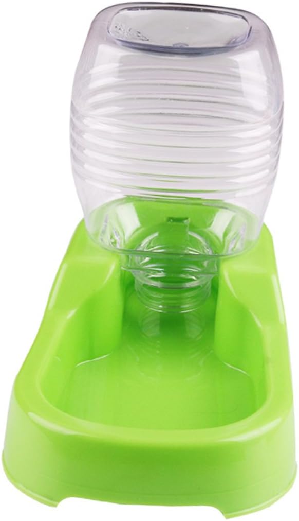 Angoily 3pcs Pet Water Feeder Bowl for Dogs and Puppies Creative Design Green Automatic Water Dispenser Convenient and Practical Pet Supplies