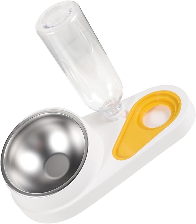 Pet Feeder Water Dispenser Automatic Feeding Bowl for Dogs Cats Spill Design