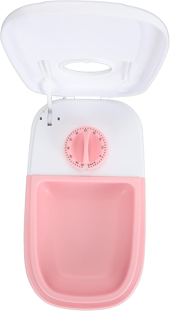 Intelligent Automatic Pet Feeder Multifunction Detachable for Cats and Dogs (Pink)
