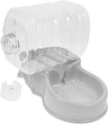 HANABASS Automatic Pet Water Dispenser for Cats Dogs Sturdy Plastic Gravity Feeder Easy to Fill Removable Bowl