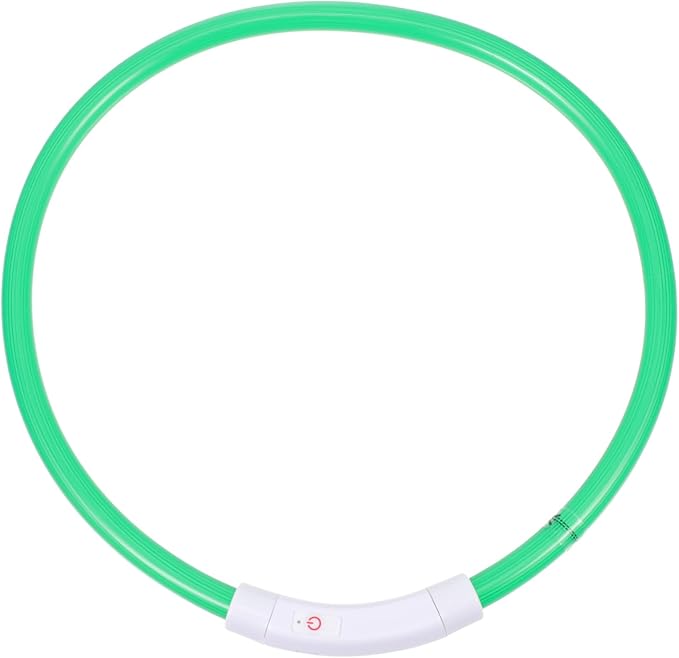 Sosoport Led Dog Collar USB Charging Fashionable Pet Accessory Night Visibility Collar