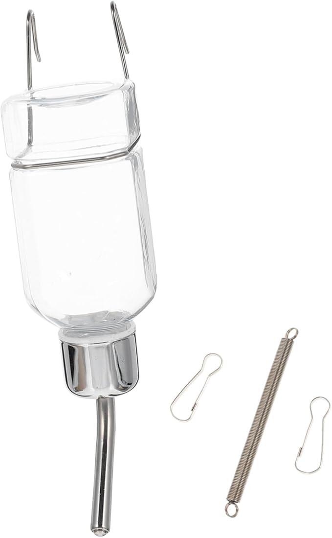 Pet Water Feeder Dispenser Dog Cat Rabbit Water Bottle Automatic Leakproof 21 * 7cm Small Size