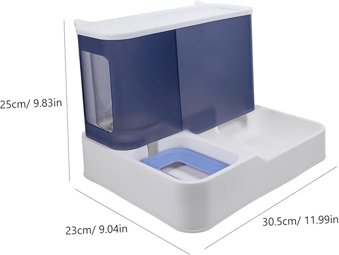 Happyyami Cat and Dog Water Bowl Pet Drinking Feeder Filter Automatic Pet Water Dispenser Large Capacity for Indoor and Outdoor Use