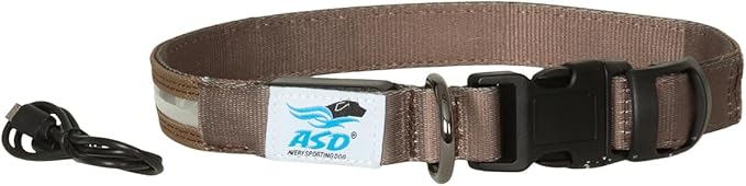 Avery Outdoors Sporting Dog Lighted Collar (Large, Marsh Brown)