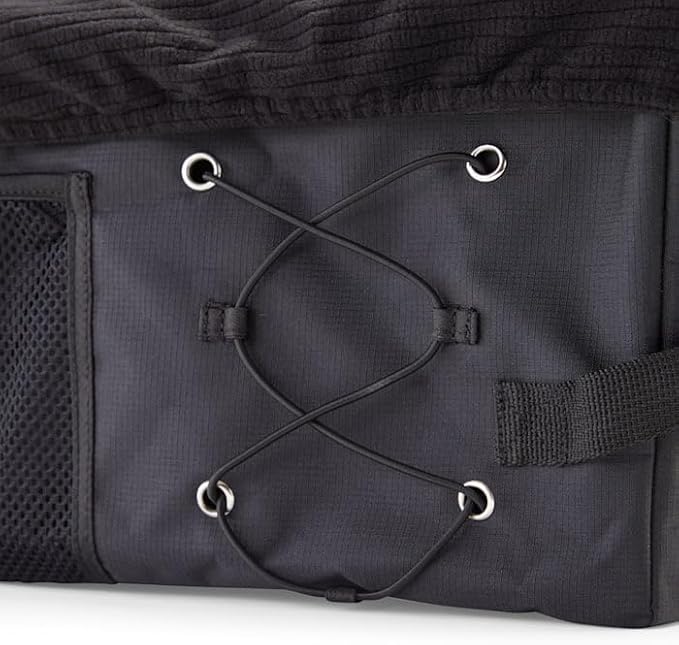 EveryYay by Petco Essentials Road Trippin' Black Car Booster Seat, Small