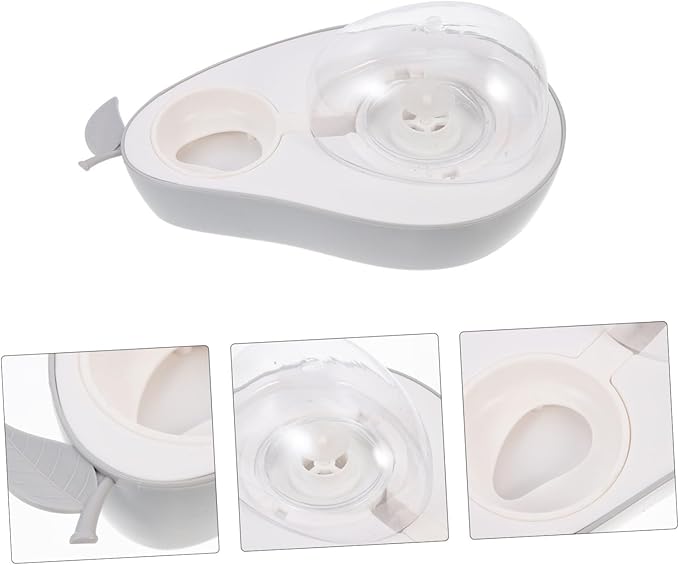 Totority Water Bowl Dispenser for Cats Dogs Auto Pet Water Feeder Non-Slip Pet Accessory