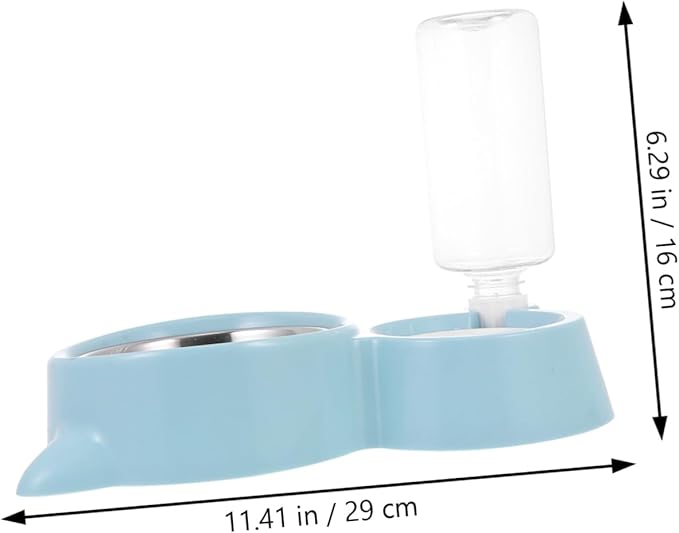 Mikikit 1Pc Automatic Pet Water Feeder Cat and Dog Feeding Bowl Durable Pet Supply with Automatic Water Refill for Home Use and Easy Cleaning