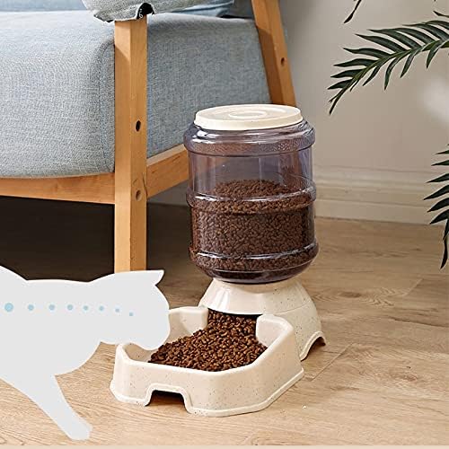 3.8L pet cat automatic feeder large capacity cat drinking fountain plastic dog water bottle feeding bowl cat drinking fountain