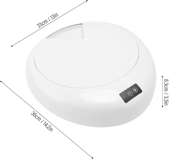 CHICIRIS Smart Automatic Pet Feeder, App Controlled Programmable Timer with Detachable Ice, for Cats Dogs Wet Dry Food