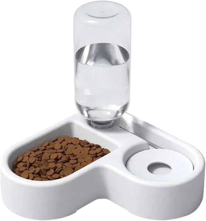 Automatic Pet Feeder & Water Feeder for Dogs and Cats - Adjustable Dog Bowl with Smart Timer