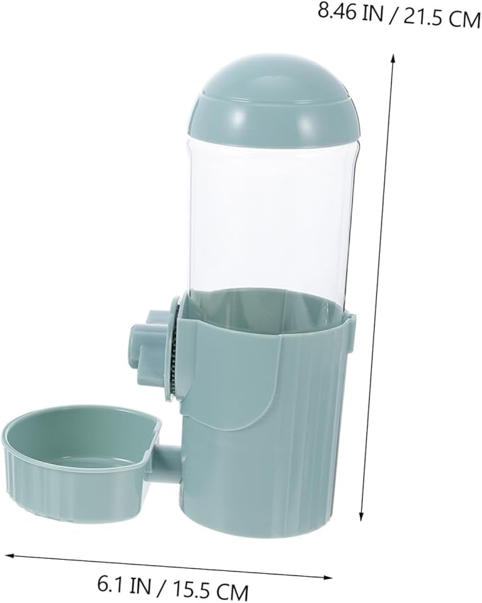 Happyyami Automatic Drinking Fountain Dog Water Holder Cage Pet Water Feeder Pet Waterer