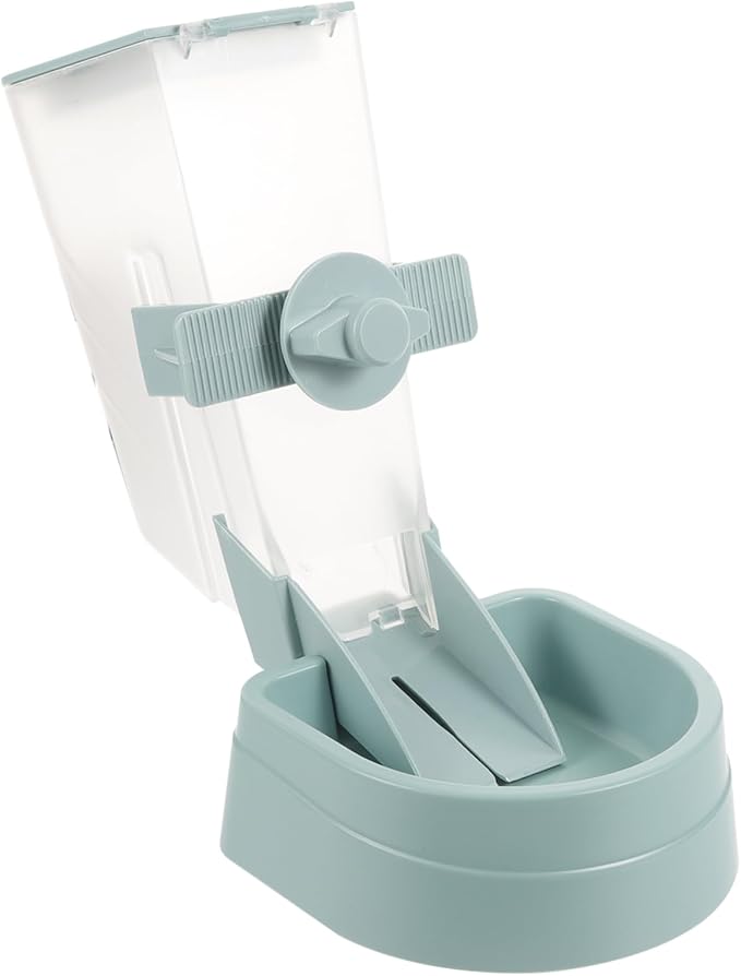 YARNOW Automatic Pet Feeder Hanging Dog Bowl for Easy Feeding Removable Food Tank and Tray Design for Puppies and Dogs