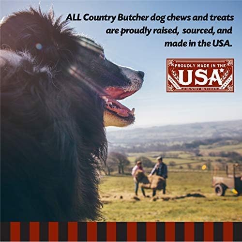 Knuckle Dog Bone Variety Pack for Aggressive Chewers, Large and Medium Breed Dog Treat, Natural, Tough, Chew Toy, Made in The USA, 6 Count