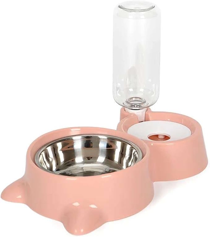 1pcs Pet Dog Cat Bowl Fountain Automatic Food Water Feeder Container for Cats Dogs Drinking Pet Articles