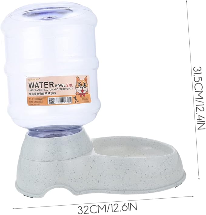 Automatic Pet Waterer Large Capacity Cat and Dog Water Bowl Feeder Safe Easy to Use Pet Water Container