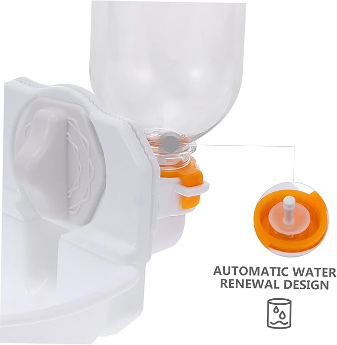 Pet Water Dispenser Automatic Feeder Dog Cat Water Holder Safe Materials No Odor for Hydration