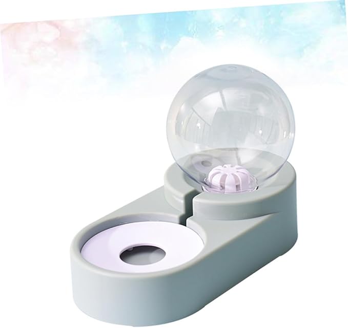 Automatic PET Water Feeder Double Bowl System Cat and Dog Water Dispenser Plastic Easy to Clean Suitable for Indoor and Outdoor Use