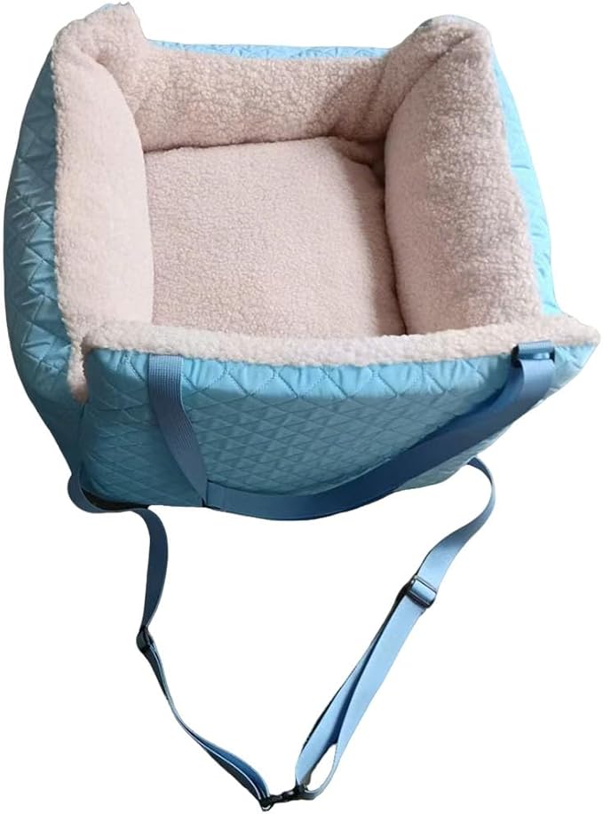 Travel Dog Boosters Offering Enhanced and Storage for Toy Snacks on Road Trips Double Side Dog Seat