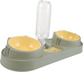 Compact Automatic Feeder and Drinker Pet Feeding Bowl Dog Bowl Food Dispenser Pet Food Holder Random Style