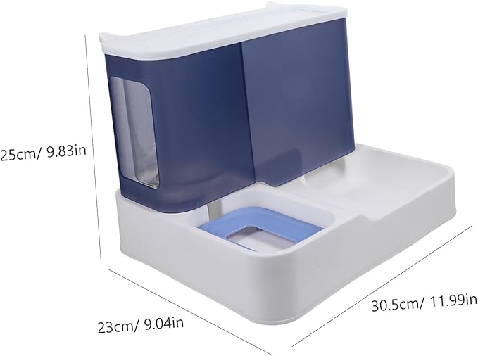 Automatic Pet Feeder Water Bowl Auto Water Dispenser for Small Dogs Cats Pet Bowl Feeder