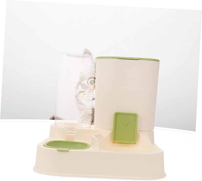 Automatic Pet Water Feeder with Dry and Wet Separation Capacity Dog and Cat Water Dispenser Healthy Design Easy to Use and Detachable for Multiple Pets